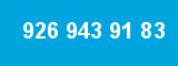 926 943 91 83 926 943 91 83